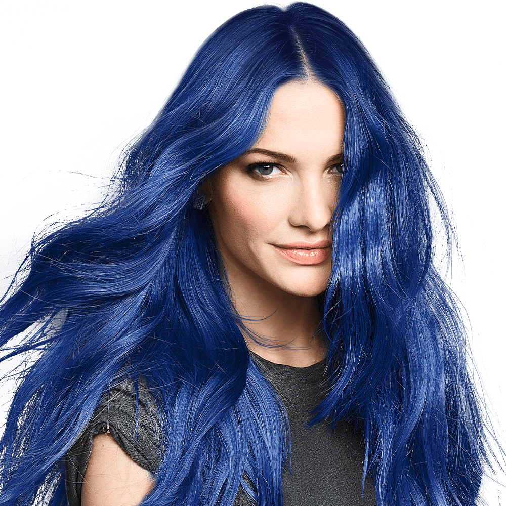 Onza Alianza Harto Electric Blue Semi Permanent Hair Dye Alcanzar Montículo Todo El Mundo