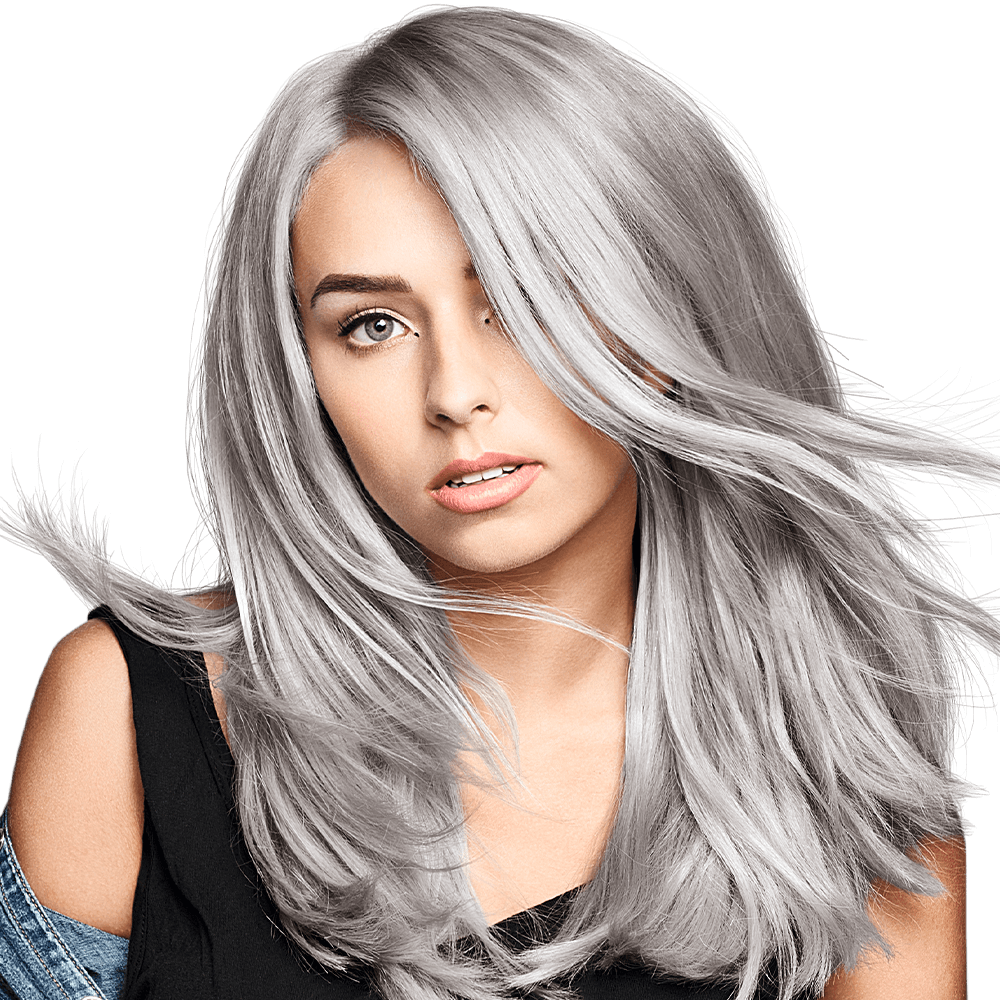 silver hair color