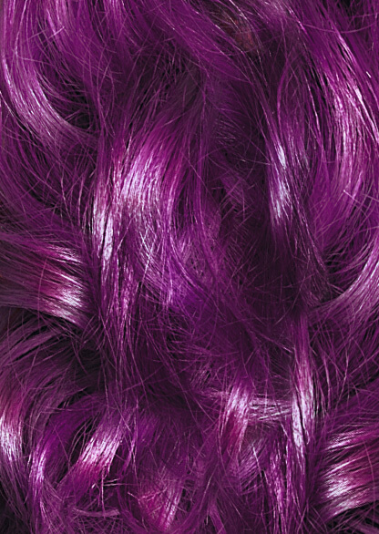 intense violet hair color