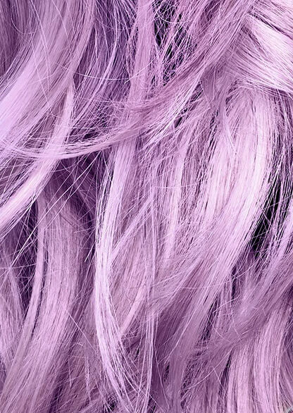 purple and pink pastel hair