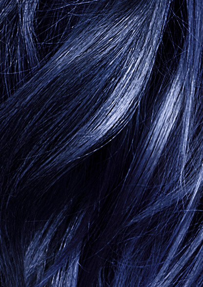 midnight blue black hair color