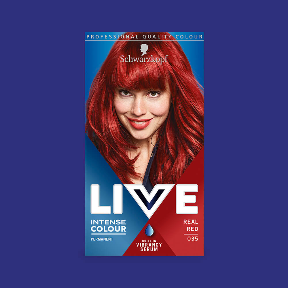 L75 DEEP RED Hair Dye by LIVE